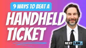 9 ways to beat a handheld ticket in Ontario