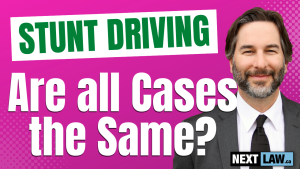 Are all Stunt Driving cases the same in Ontario