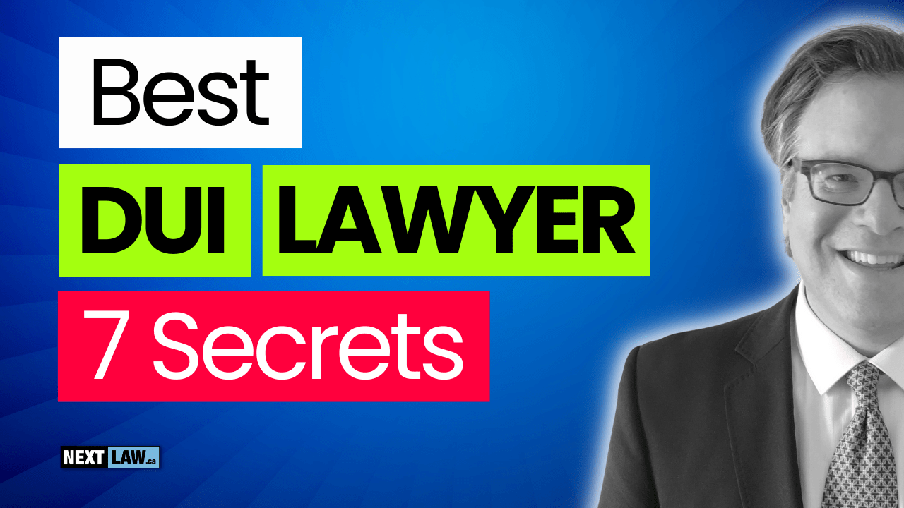 Best DUI Lawyer 7 Secrets