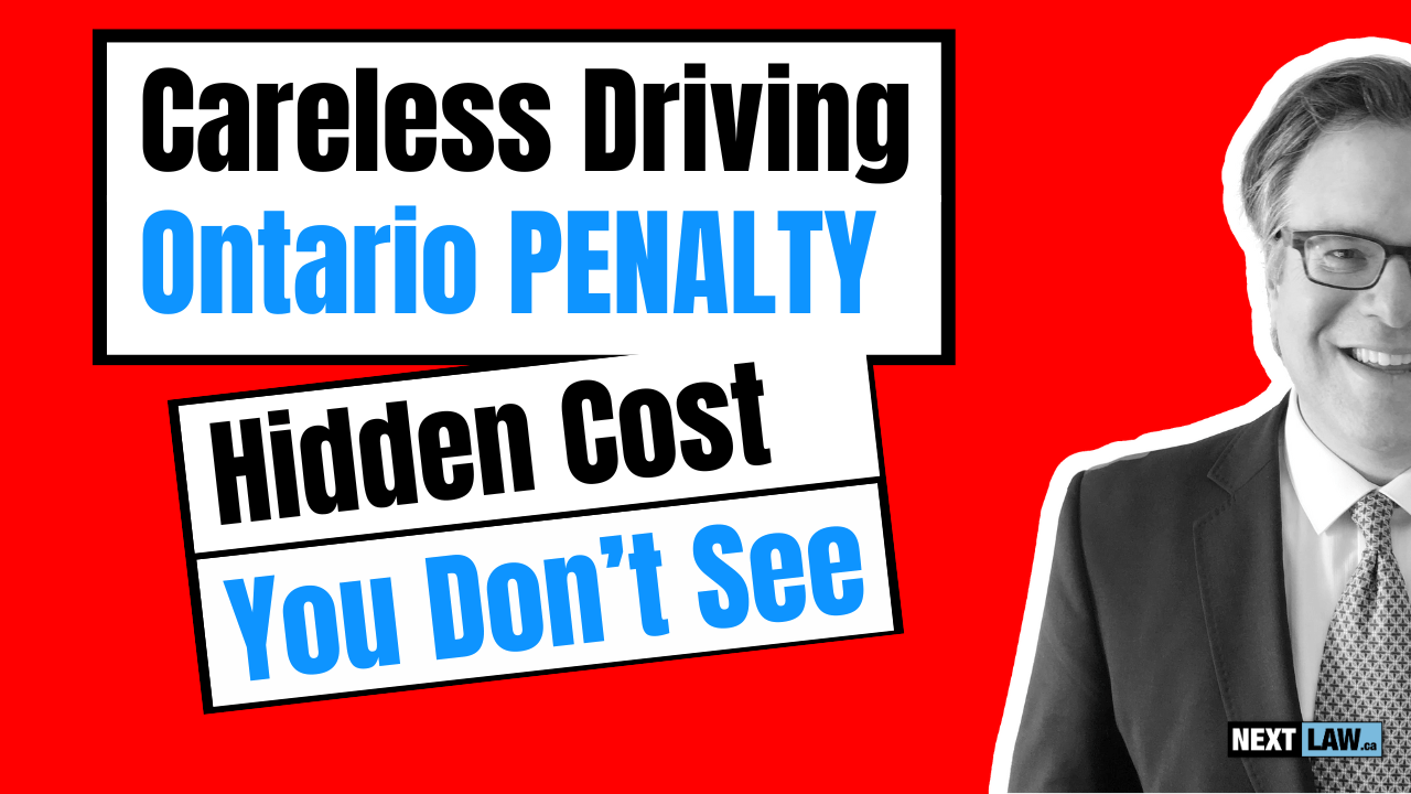 Careless Driving Ontario Penalty