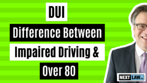 DUI - Difference Impaired and Over 80