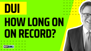 How long does a DUI stay on your record?