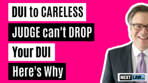 DUI - Judge cant drop your DUI