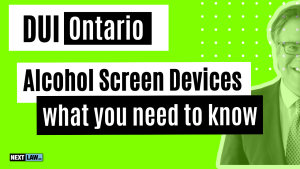 DUI Ontario - Alcohol Screening Devices - What You Need to Know