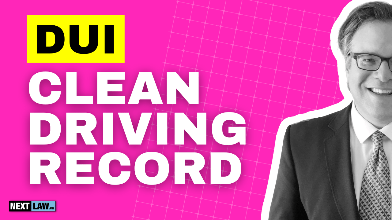 DUI Ontario Clean Driving Record
