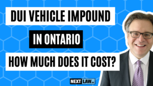 DUI Vehicle Impound In Ontario HOw Much Does It Cost_