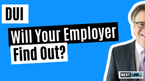 Will your employer find out if you were charged with a DUI?