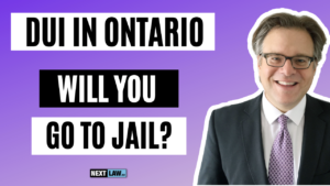 DUI in Ontario - Will You Go To Jail - Dec.2, 2021