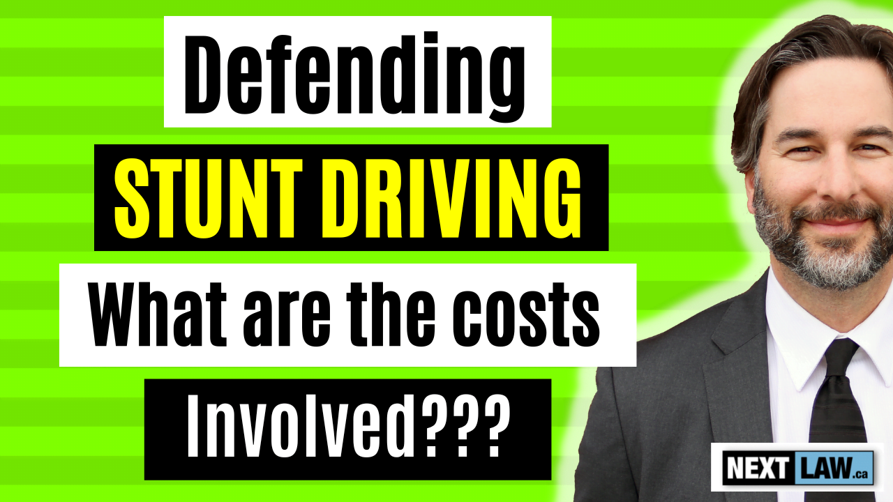 Defending Stunt Driving in Ontario_ What are the Costs Involved