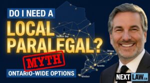 Ontario stunt driving defence — you do not need a local paralegal; NextLaw represents drivers by video in every Ontario court under Highway Traffic Act section 172