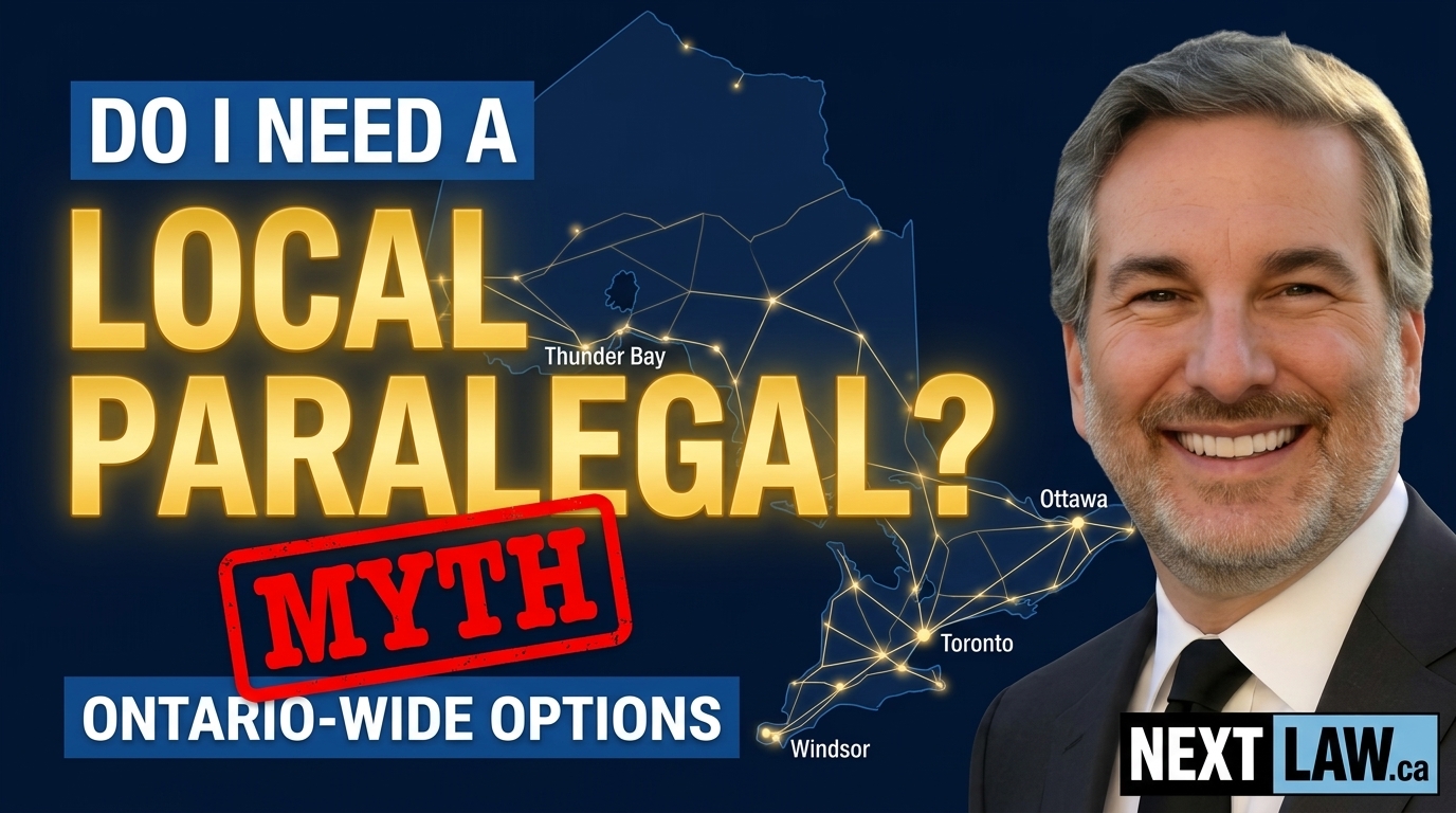 Ontario stunt driving defence — you do not need a local paralegal; NextLaw represents drivers by video in every Ontario court under Highway Traffic Act section 172