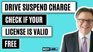 Drive Suspend Charge Check If Your License is Valid FREE