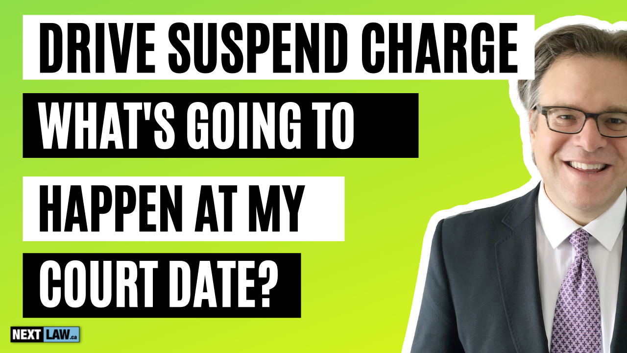 Drive Suspend Charge - What's Going To Happen At My Court Date