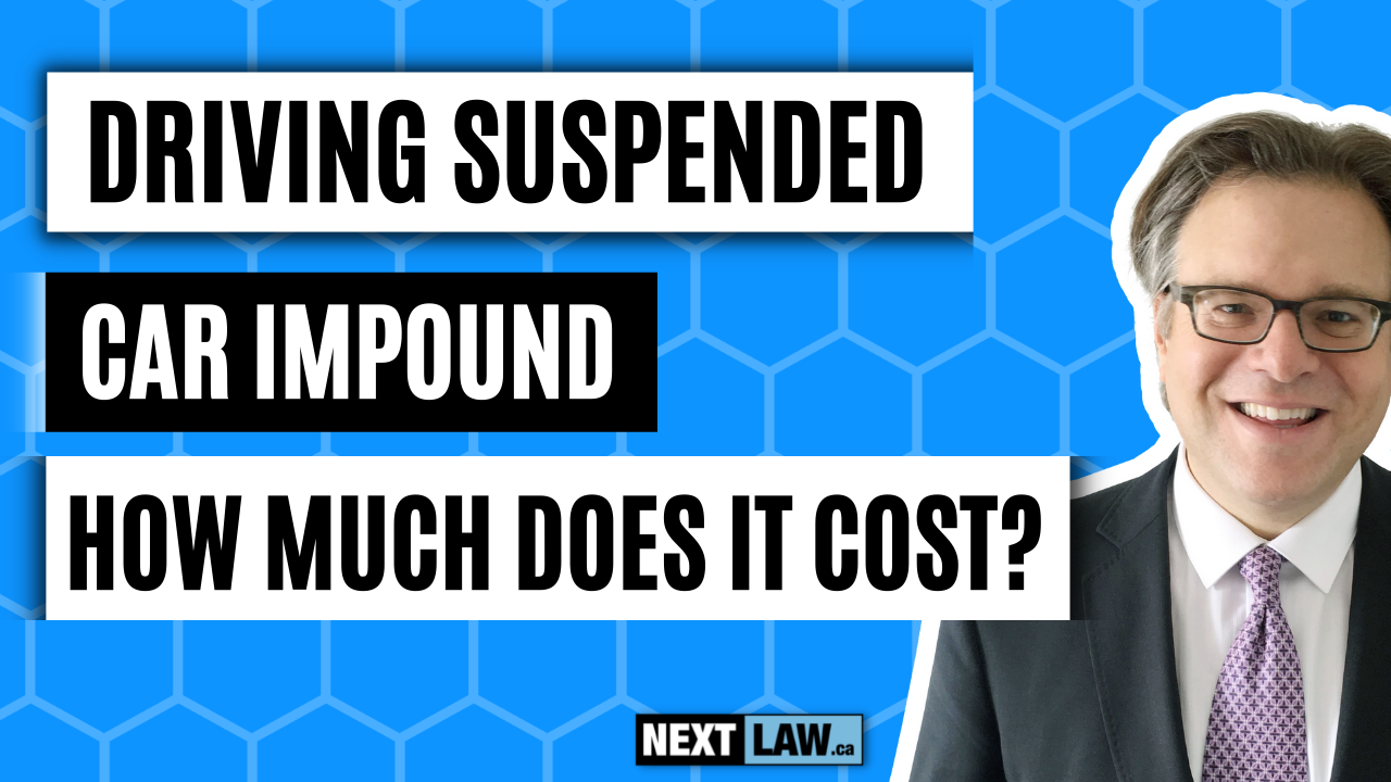 Driving While Suspended, Car Impound. How Much Will It Cost?