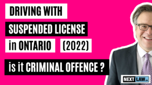 Driving Suspended - Criminal Offence - 2022