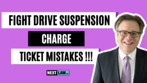Fight Drive Suspension Charge Ticket Mistakes!!!