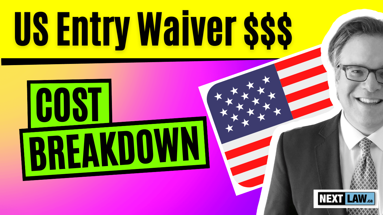 How Much is a US Entry Waiver