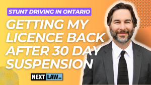 How do i get my license back after the 30-day suspension