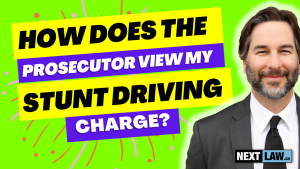 Stunt Driving – How the Prosecutor views your charges