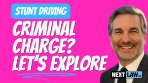 Is stunt driving a criminal charge