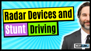 Officer Radar and Speed capture for Stunt Driving charges in Ontario