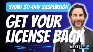 Steps to End the 30-Day Suspension for Stunt Driving in Ontario