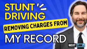 Stunt Driving - How do I remove the charges from my record