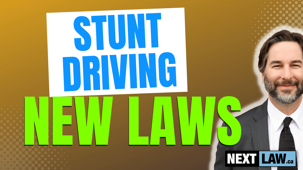 Stunt Driving New Laws in Ontario
