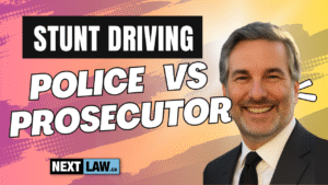 Stunt Driving - Police Officer Role vs Prosecutor