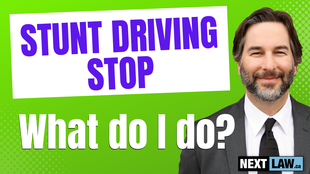 Stunt Driving Stop Key Steps You Must Take Now
