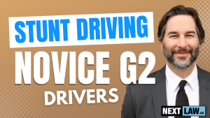 Stunt Driving and Novice Drivers in Ontario