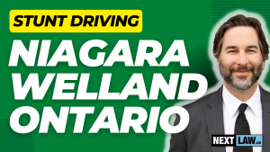 Stunt Driving charges in the Niagara Welland Court in Ontario