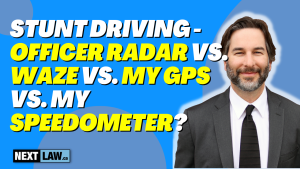 Stunt Driving - officer radar vs waze vs my GPS vs speedometer