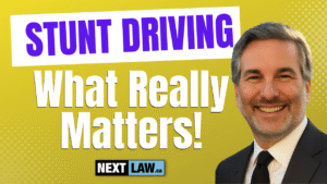 What Actually Matters in a Stunt Driving Case Ontario - Focus on License Suspension Not Demerit Points