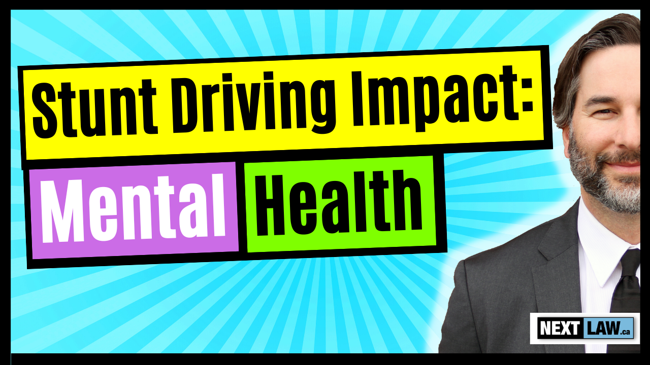 The Impact of Stunt Driving on Mental Health
