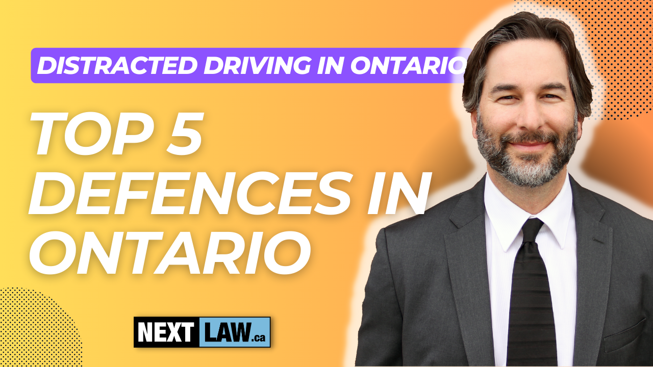 Top 5 Distracted Driving Defences in Ontario