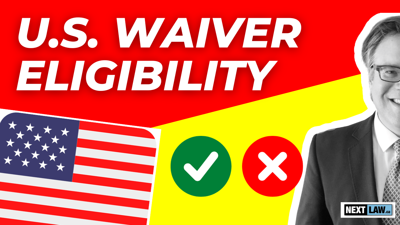 US Entry Waiver Eligibility