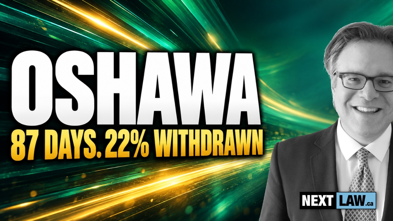Video thumbnail for NextLaw's guide: Speeding Ticket Oshawa: Faster Court, Steady Withdrawals