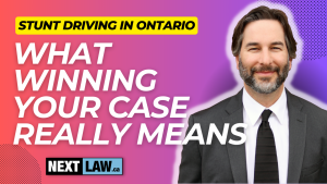 What Winning Stunt Driving Charges Really Means
