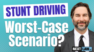 What is the worst case scenario in a Stunt Driving case