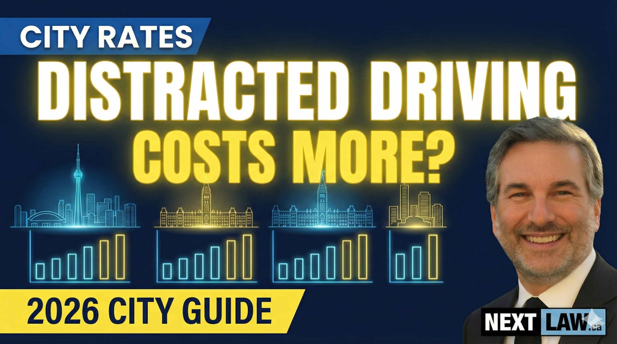 Distracted driving insurance rates by city Ontario
