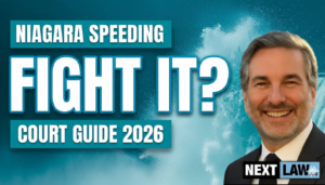 Speeding ticket defense in Niagara Region, Ontario