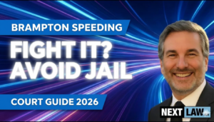 Speeding ticket defense in London, Ontario