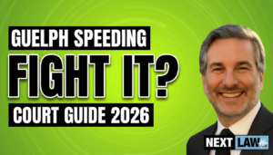 Speeding ticket defense in Cambridge, Ontario