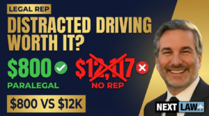 Hire paralegal distracted driving ticket Ontario