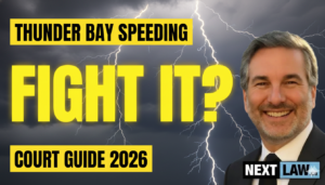 Speeding ticket defense in Oshawa, Ontario