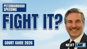 Speeding ticket defense in St. Catharines, Ontario