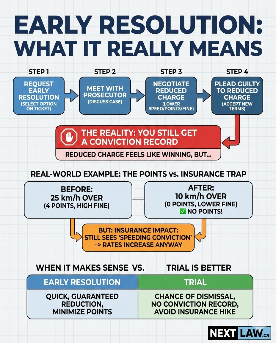 Early resolution process flowchart