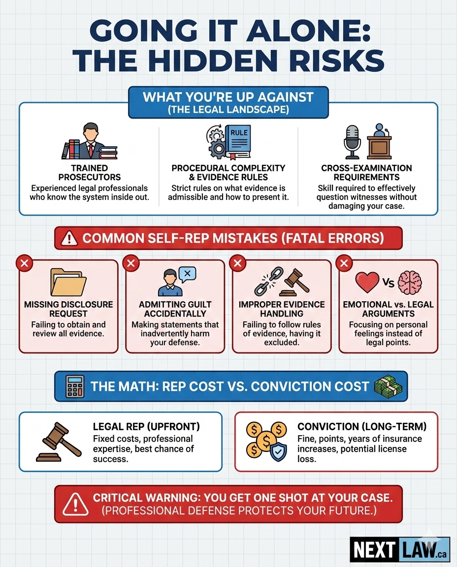 Self-representation risks assessment