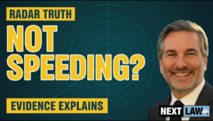 Radar targeting defense for speeding tickets